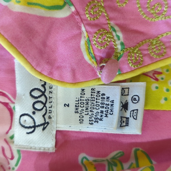 Lily Pulitzer flamingo cotton dress - Picture 7 of 7